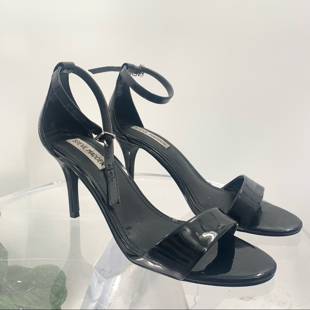 Steve Madden Patton leather, stilleto heels size 8.5